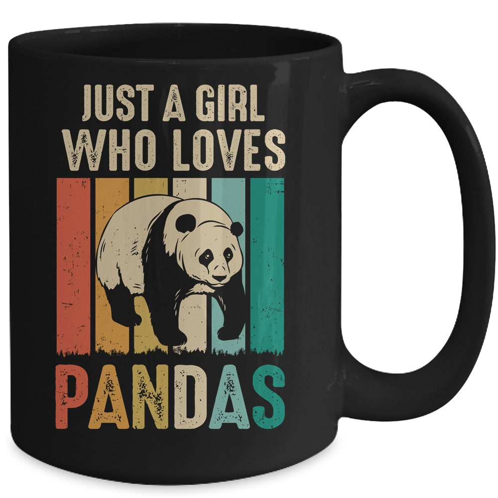Funny Panda Design For Girls Women Panda Bear Animal Lovers Mug | siriusteestore