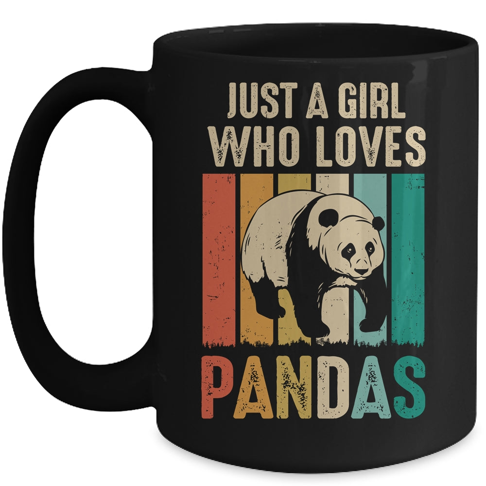 Funny Panda Design For Girls Women Panda Bear Animal Lovers Mug | siriusteestore
