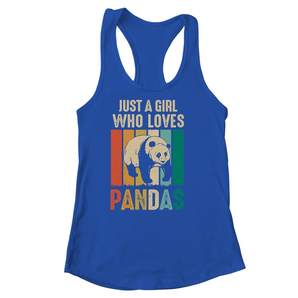 Funny Panda Design For Girls Women Panda Bear Animal Lovers Shirt & Tank Top | siriusteestore