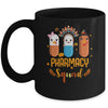 Funny Pharmacy Squad Thanksgiving Thankful Turkey Pharmacist Mug | siriusteestore