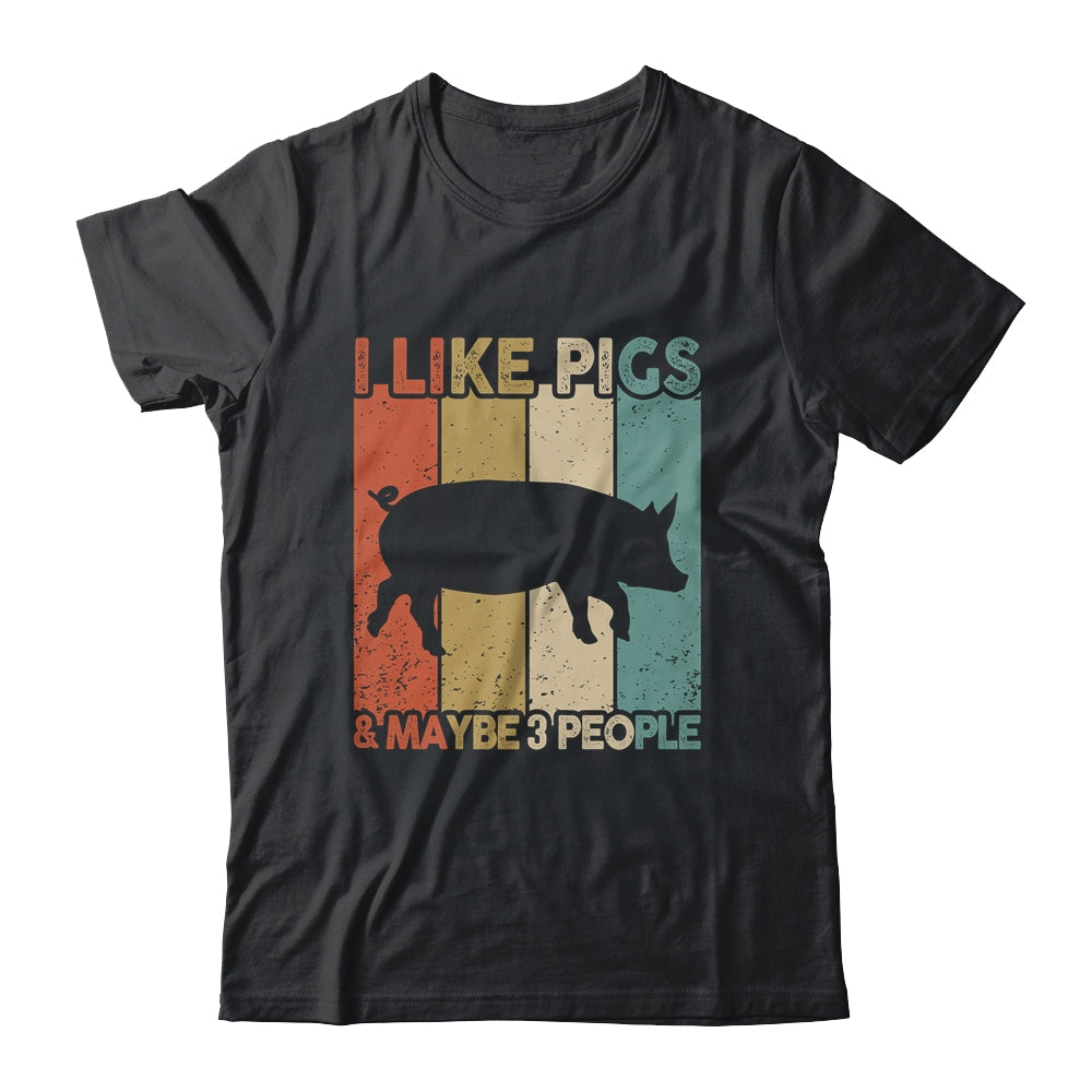Funny Pig Design For Kids Men Women Animal Pig Vintage Shirt & Tank Top | siriusteestore