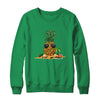 Funny Pineapple Hawaiian Hawaii Christmas Tree Lights Xmas Shirt & Sweatshirt | siriusteestore