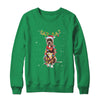 Funny Pitbull Christmas Tree Santa Reindeer Pajamas Shirt & Sweatshirt | siriusteestore