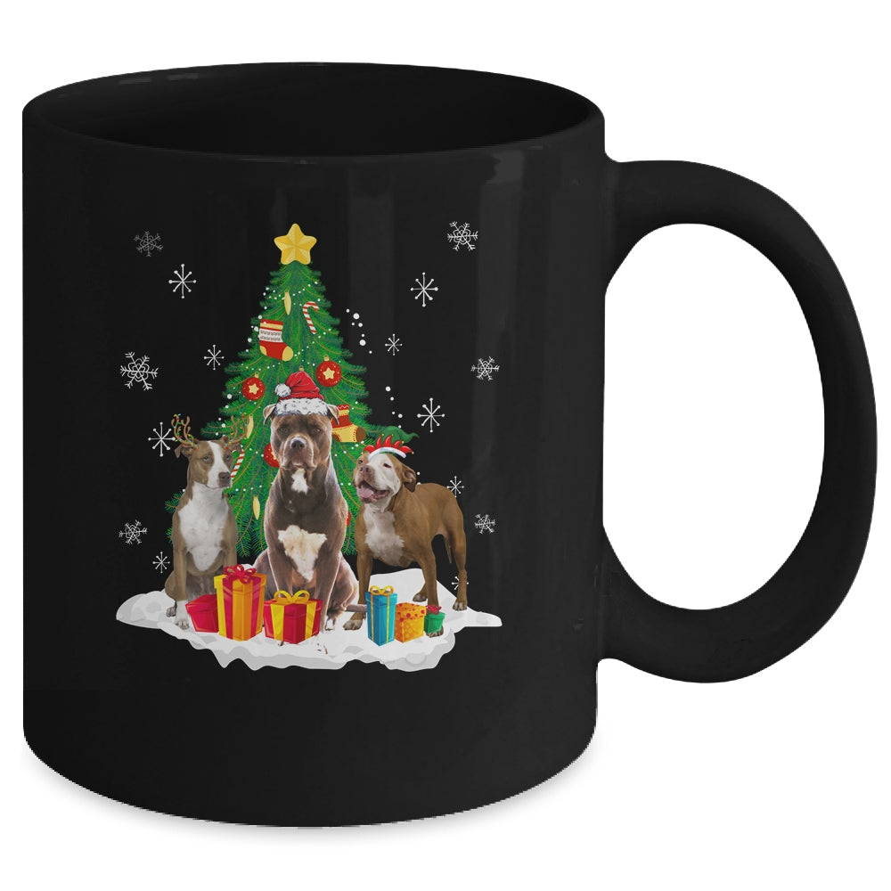 Funny Pitbull Ugly Christmas Dog Lovers Women Mug | siriusteestore