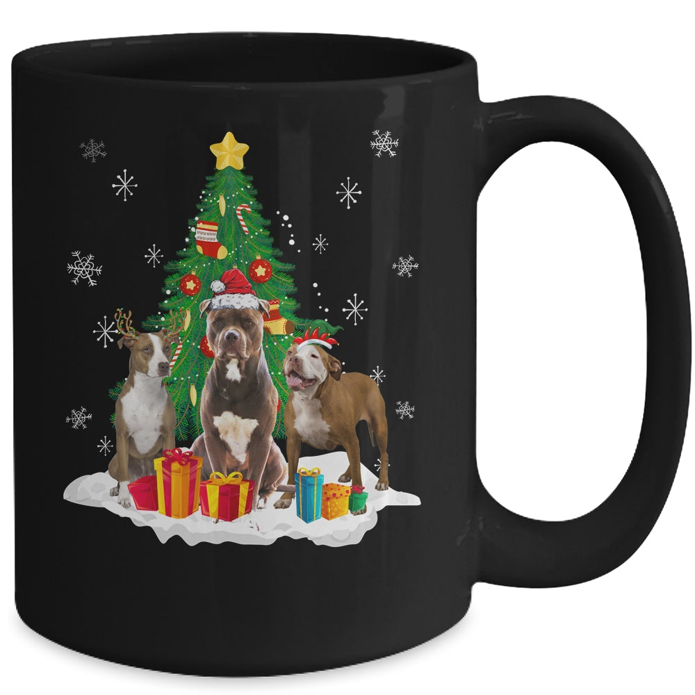 Funny Pitbull Ugly Christmas Dog Lovers Women Mug | siriusteestore