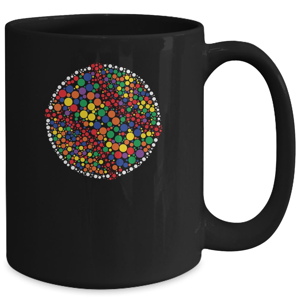 Funny Polka Dot Baseball Lover Player International Dot Day Mug | siriusteestore