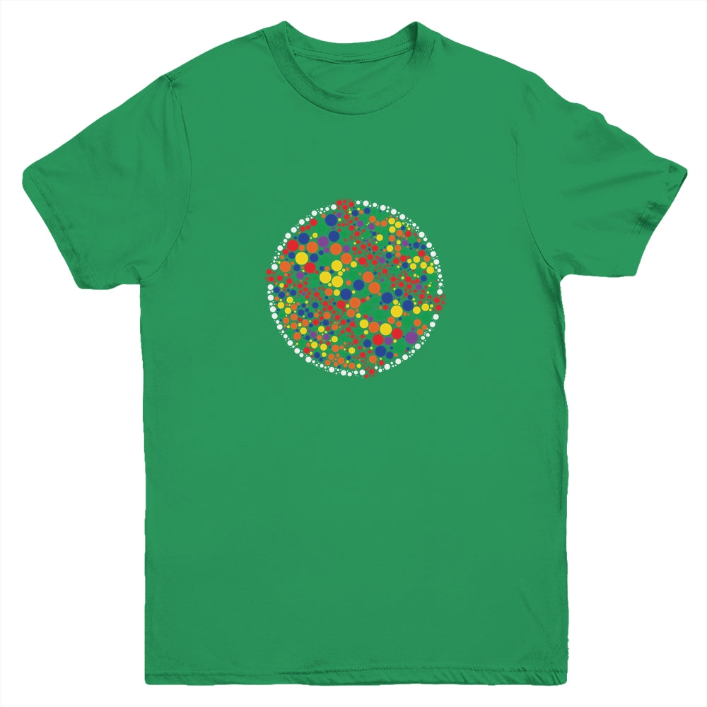 Funny Polka Dot Baseball Lover Player International Dot Day Youth Shirt | siriusteestore