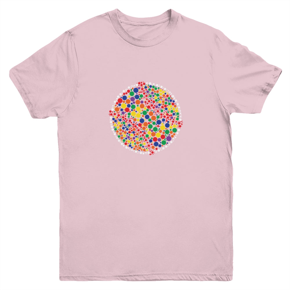 Funny Polka Dot Baseball Lover Player International Dot Day Youth Shirt | siriusteestore
