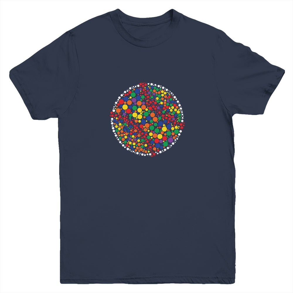 Funny Polka Dot Baseball Lover Player International Dot Day Youth Shirt | siriusteestore