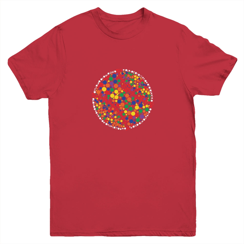 Funny Polka Dot Baseball Lover Player International Dot Day Youth Shirt | siriusteestore