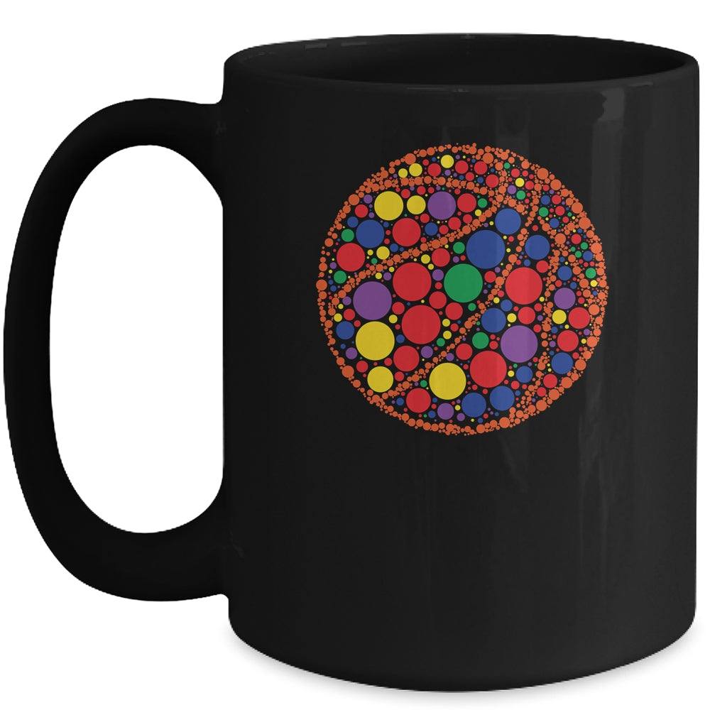 Funny Polka Dot Basketball Lover Player International Dot Day Mug | siriusteestore