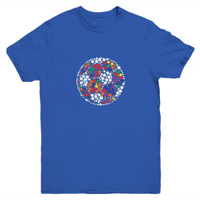 Funny Polka Dot Soccer Lover Player International Dot Day Youth Shirt | siriusteestore