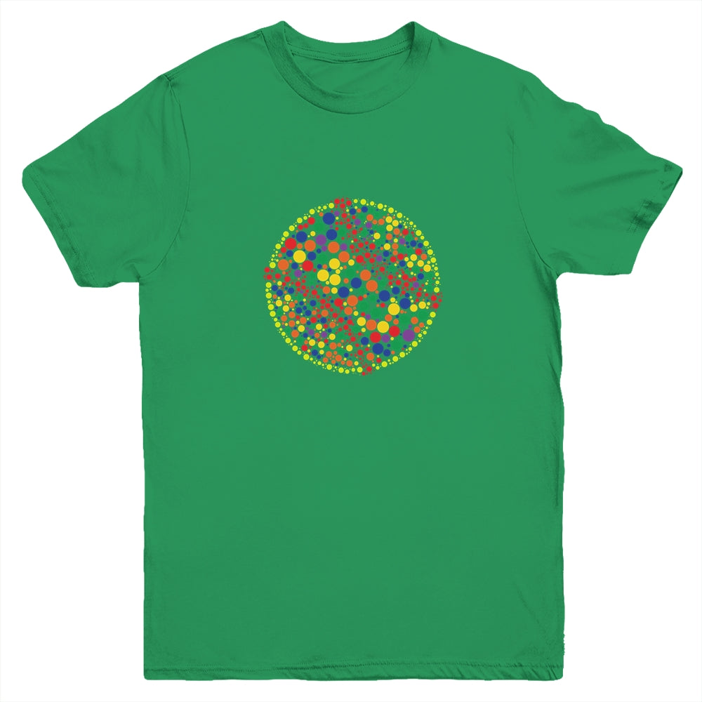 Funny Polka Dot Softball Lover Player International Dot Day Youth Shirt | siriusteestore