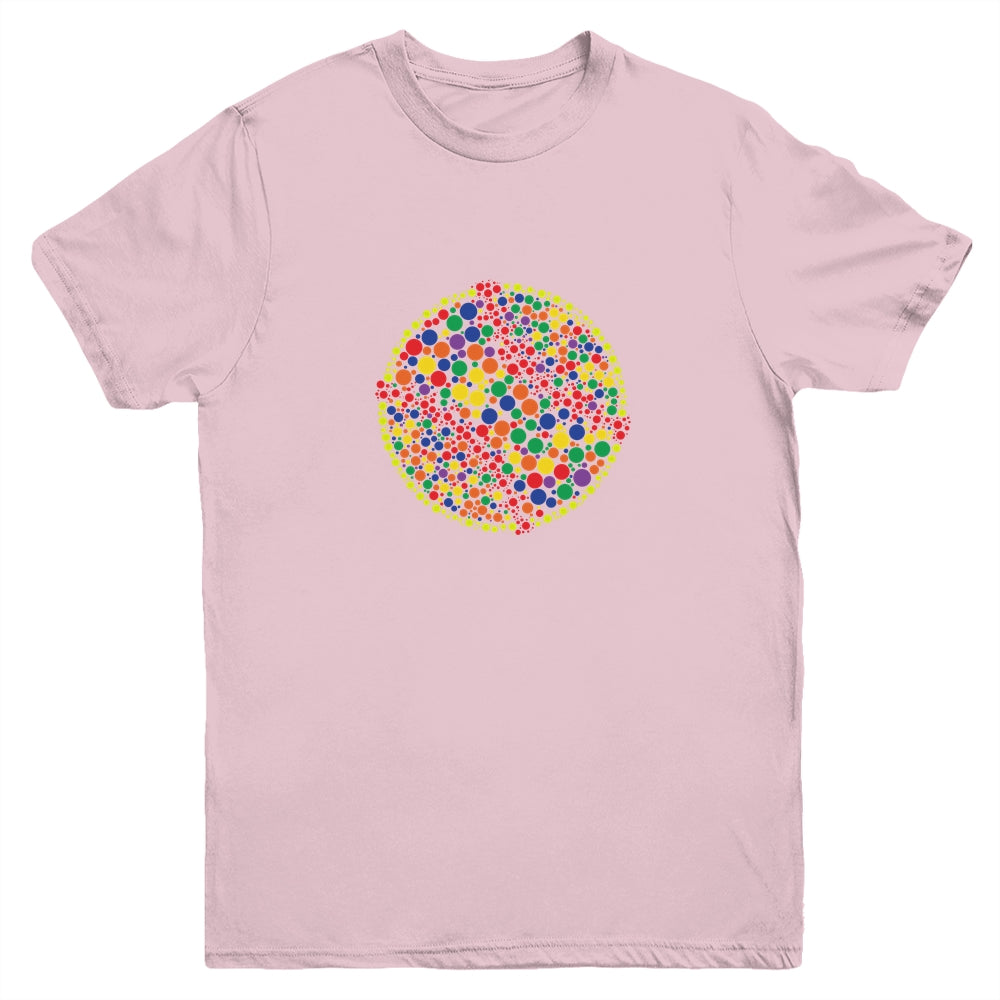 Funny Polka Dot Softball Lover Player International Dot Day Youth Shirt | siriusteestore