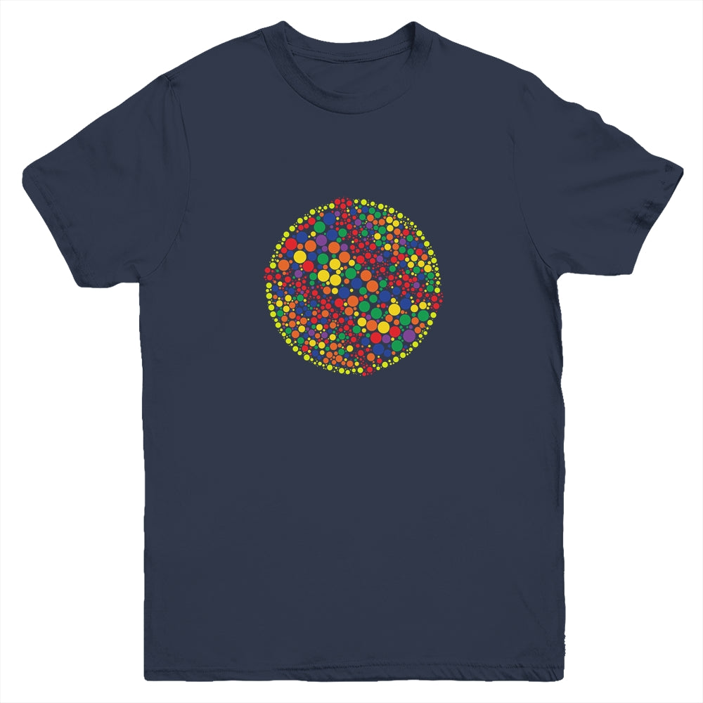 Funny Polka Dot Softball Lover Player International Dot Day Youth Shirt | siriusteestore