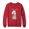 Funny Poodle Christmas Tree Santa Reindeer Pajamas Shirt & Sweatshirt | siriusteestore