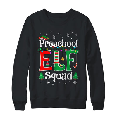 Funny Preschool Elf Squad Teacher Christmas Child Xmas Shirt & Sweatshirt | siriusteestore
