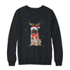 Funny Pug Christmas Tree Santa Reindeer Pajamas Shirt & Sweatshirt | siriusteestore