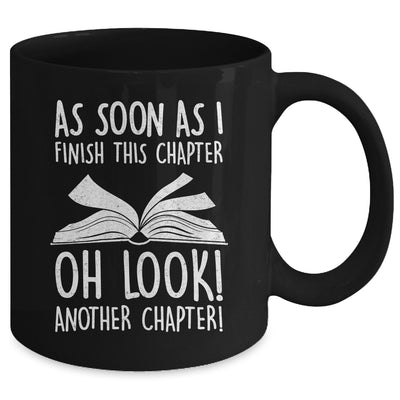 Funny Reading Just One More Chapter Book Lover Design Mug | siriusteestore