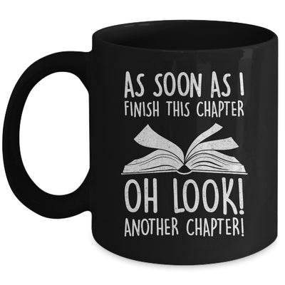 Funny Reading Just One More Chapter Book Lover Design Mug | siriusteestore