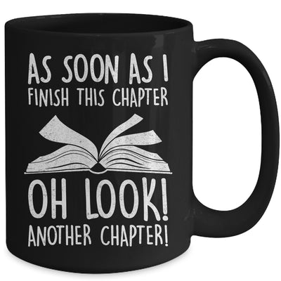 Funny Reading Just One More Chapter Book Lover Design Mug | siriusteestore