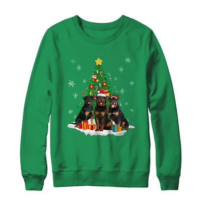 Funny Rottweiler Ugly Christmas Dog Lovers Women Shirt & Sweatshirt | siriusteestore