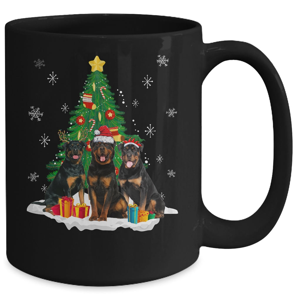 Funny Rottweiler Ugly Christmas Dog Lovers Women Mug | siriusteestore