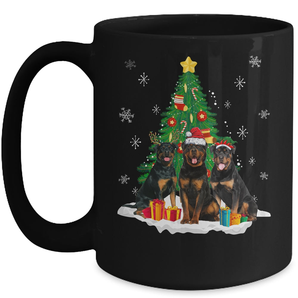 Funny Rottweiler Ugly Christmas Dog Lovers Women Mug | siriusteestore