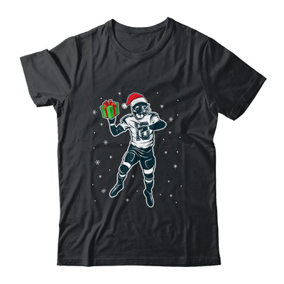 Funny Santa Hat Football Christmas Xmas Shirt & Sweatshirt | siriusteestore