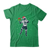Funny Santa Hat Football Christmas Xmas Shirt & Sweatshirt | siriusteestore