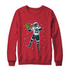 Funny Santa Hat Football Christmas Xmas Shirt & Sweatshirt | siriusteestore