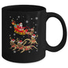 Funny Santa Riding Bearded Dragon Christmas For Reptile Love Mug | siriusteestore