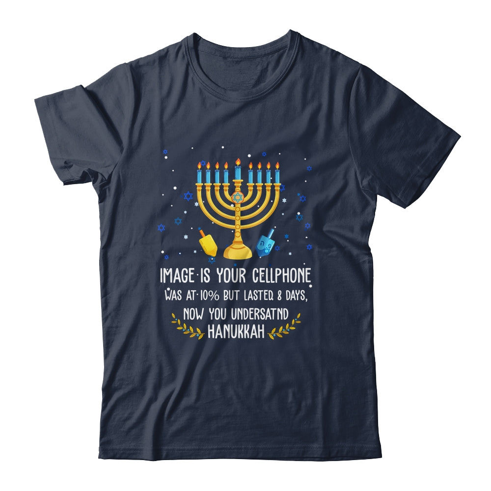 Funny Sarcastic Hanukkah Chanukah Cellphone Quote Christmas Shirt & Sweatshirt | siriusteestore