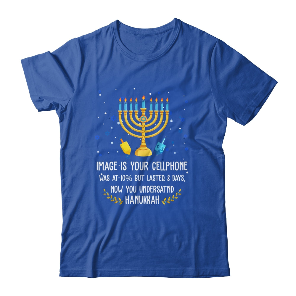 Funny Sarcastic Hanukkah Chanukah Cellphone Quote Christmas Shirt & Sweatshirt | siriusteestore