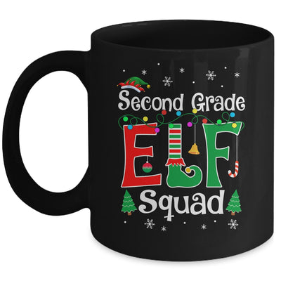 Funny Second Grade Elf Squad Teacher Christmas Child Xmas Mug | siriusteestore
