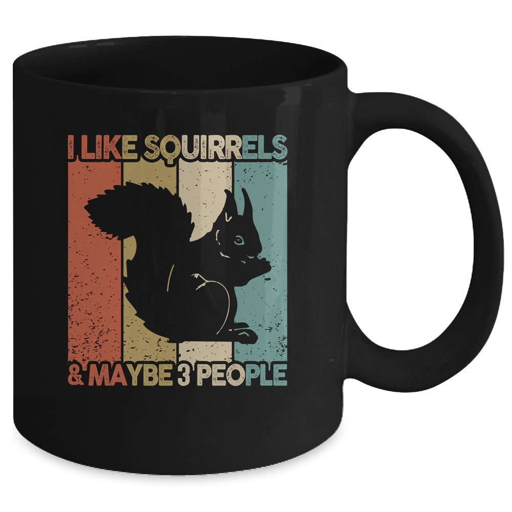 Funny Squirrel Design For Kids Men Women Animal Vintage Mug | siriusteestore
