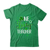 Funny St Patricks Day Gift For Prek Kinder One Lucky Teacher Shirt & Hoodie | siriusteestore