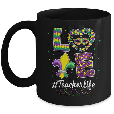 Funny Teacher Mardi Gras Carnival Family Matching Outfit Mug | siriusteestore