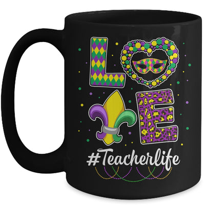 Funny Teacher Mardi Gras Carnival Family Matching Outfit Mug | siriusteestore