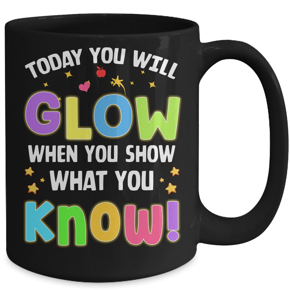 Funny Test Day Mode On Teacher Testing Ideas School Mug | siriusteestore