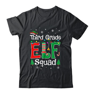 Funny Third Grade Elf Squad Teacher Christmas Child Xmas Shirt & Sweatshirt | siriusteestore