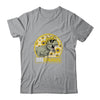 Funny Titi Saurus Sunflower Dinosaur Aunt T Rex Shirt & Tank Top | siriusteestore