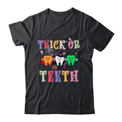 Funny Trick Or Teeth Dental Halloween Dentist Shirt & Hoodie | siriusteestore