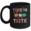 Funny Trick Or Teeth Dental Halloween Dentist Mug | siriusteestore