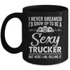 Funny Truck Driver Design For Trucker Women Trucking Lover Mug | siriusteestore