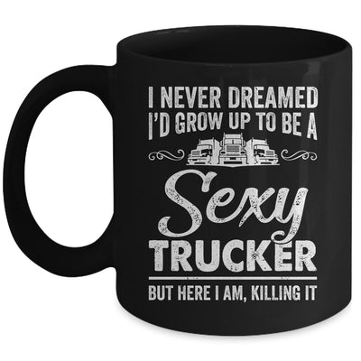 Funny Truck Driver Design For Trucker Women Trucking Lover Mug | siriusteestore