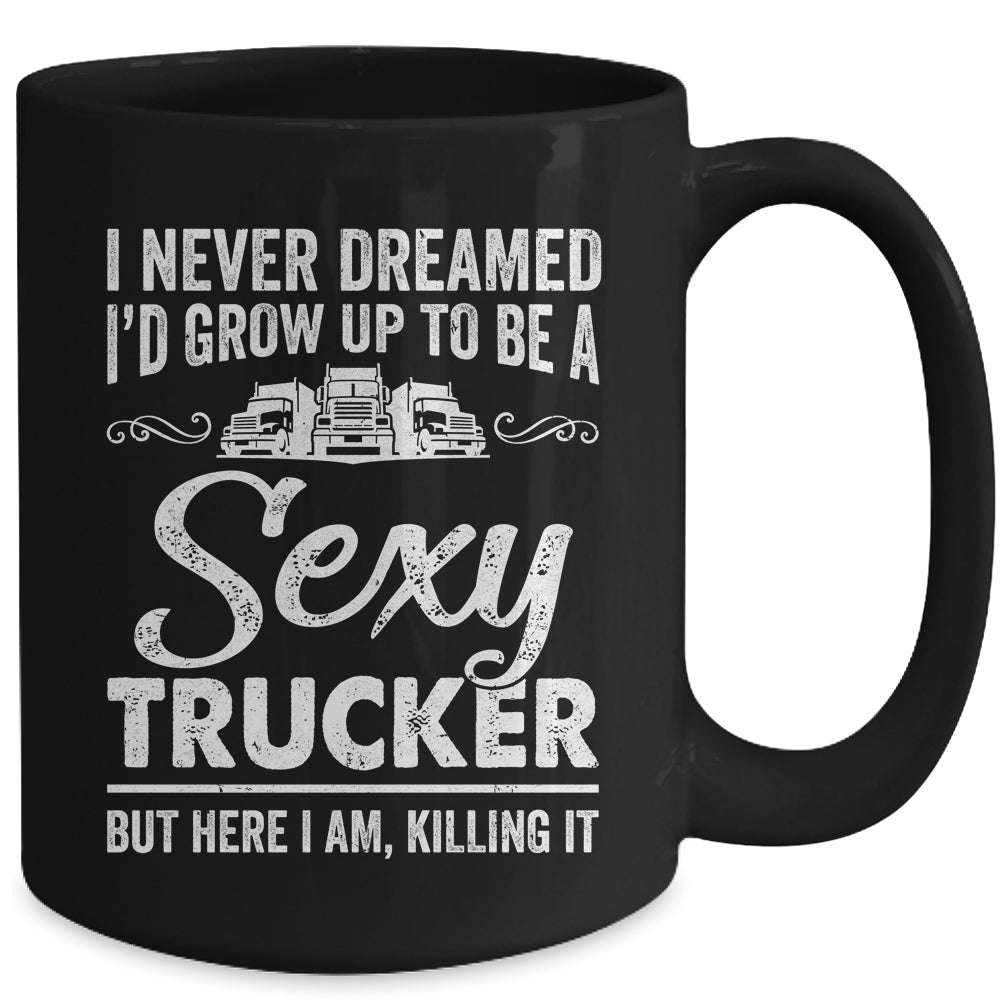 Funny Truck Driver Design For Trucker Women Trucking Lover Mug | siriusteestore