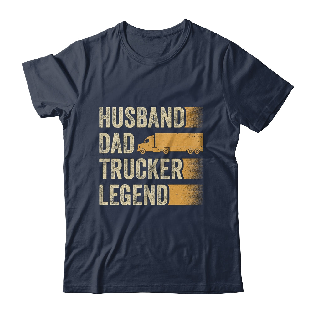 Funny Trucker Art For Truck Driver Husband Men Dad Trucking Shirt & Hoodie | siriusteestore