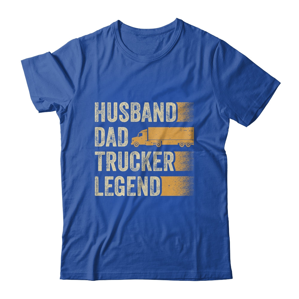 Funny Trucker Art For Truck Driver Husband Men Dad Trucking Shirt & Hoodie | siriusteestore