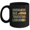 Funny Trucker Art For Truck Driver Husband Men Dad Trucking Mug | siriusteestore